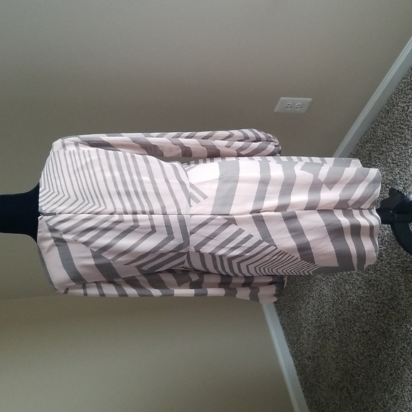 Donna Ricco Pink and Gray Dress - Picture 3 of 5